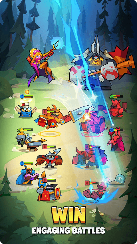 Win engaging battle